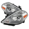 Xtune 9023620 fits Nissan 07-12 Versa Crystal Headlights Chrome HD-JH-NV07-AM-C