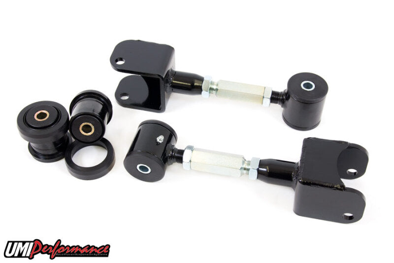 UMI Performance 302500-B 78-88 fits GM G-Body Adjustable Upper Control Arms- Pol