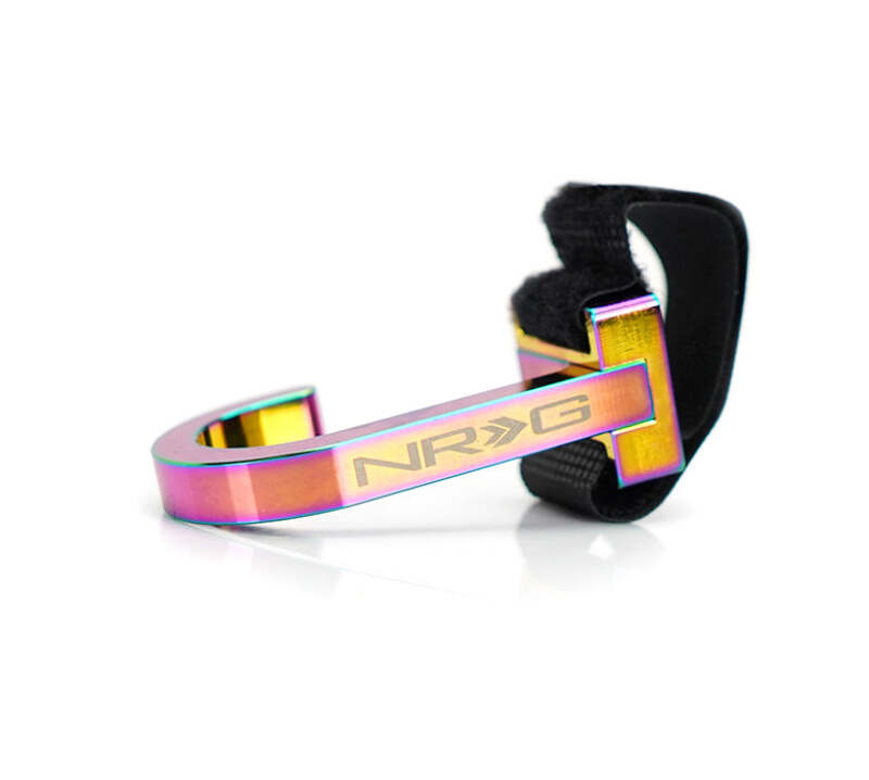 NRG STR-100MC Steering Wheel Hook CNC Aluminum w/ Laser Logo - Multicolor
