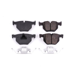 PowerStop 17 1042 fits BMW X5 Rear Z17 Evolution Ceramic Brake Pads w/Hardware