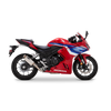Vance and Hines 34601 Vance & Hines 22-25 fits Honda CBR 500R/F 24-25 Kawasaki Ninja 500/Z500 VS-6 Slip On Exhaust