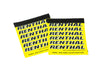 Renthal G257 fits Team clean Grip - Yellow/White/Black