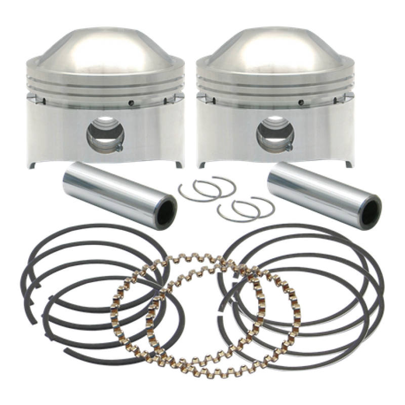 S&S 106-5522 Cycle 36-84 BT 3-1/2in +.030in 80in HC Forged Pistons