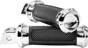 Performance 0035-1243M-CH Machine Footpegs Overdrive Rider - Chrome