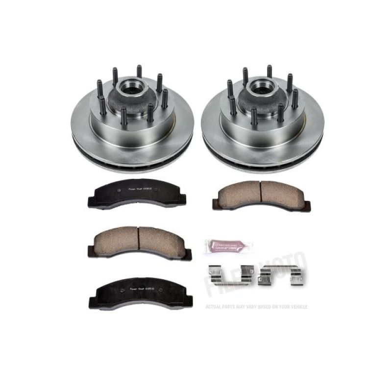 Power Stop KOE1392 03 fits Ford F-350 Super Duty Front Autospecialty Brake Kit