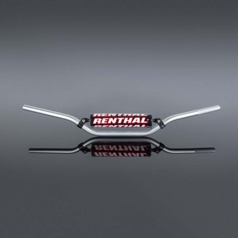 Renthal 666-02-SI-05-006 Vintage/ Desert 7/ 8 in. Handlebar - Silver
