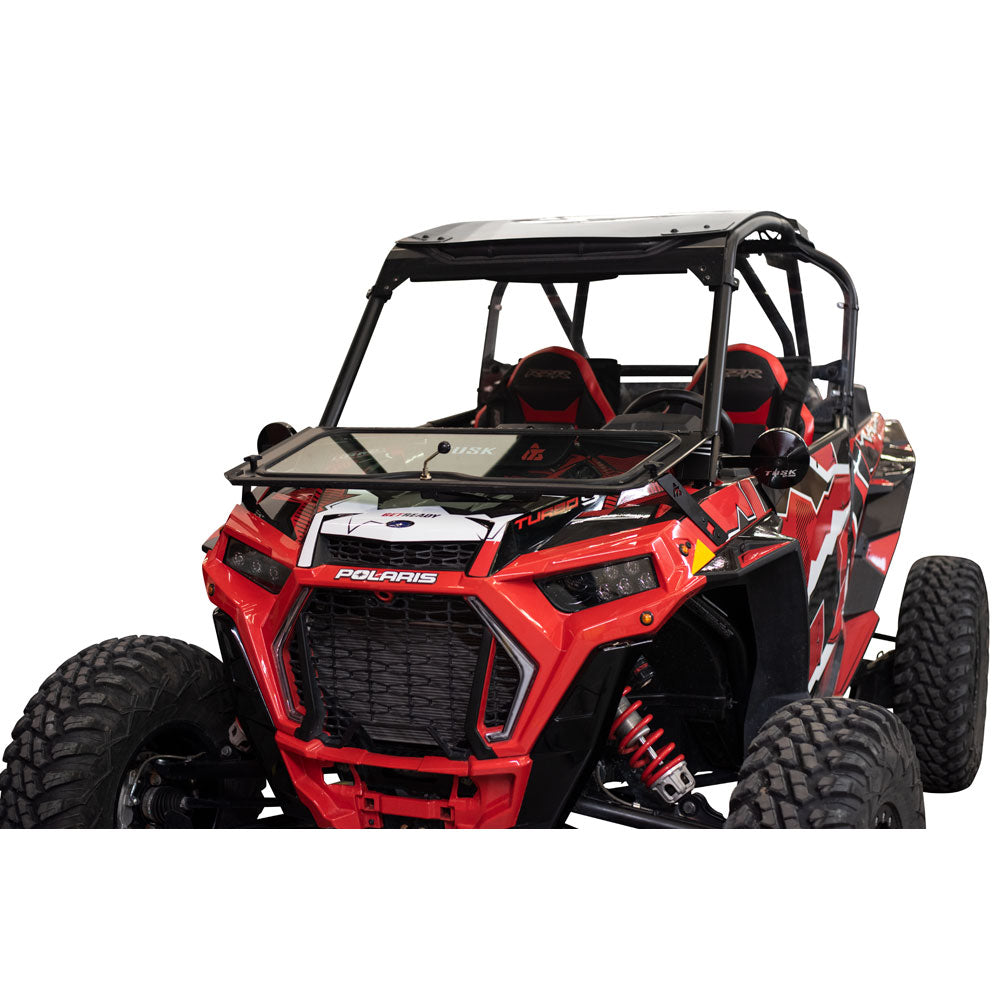 Tusk 1904590021 UTV Folding Glass Windshield with Windshield Wiper