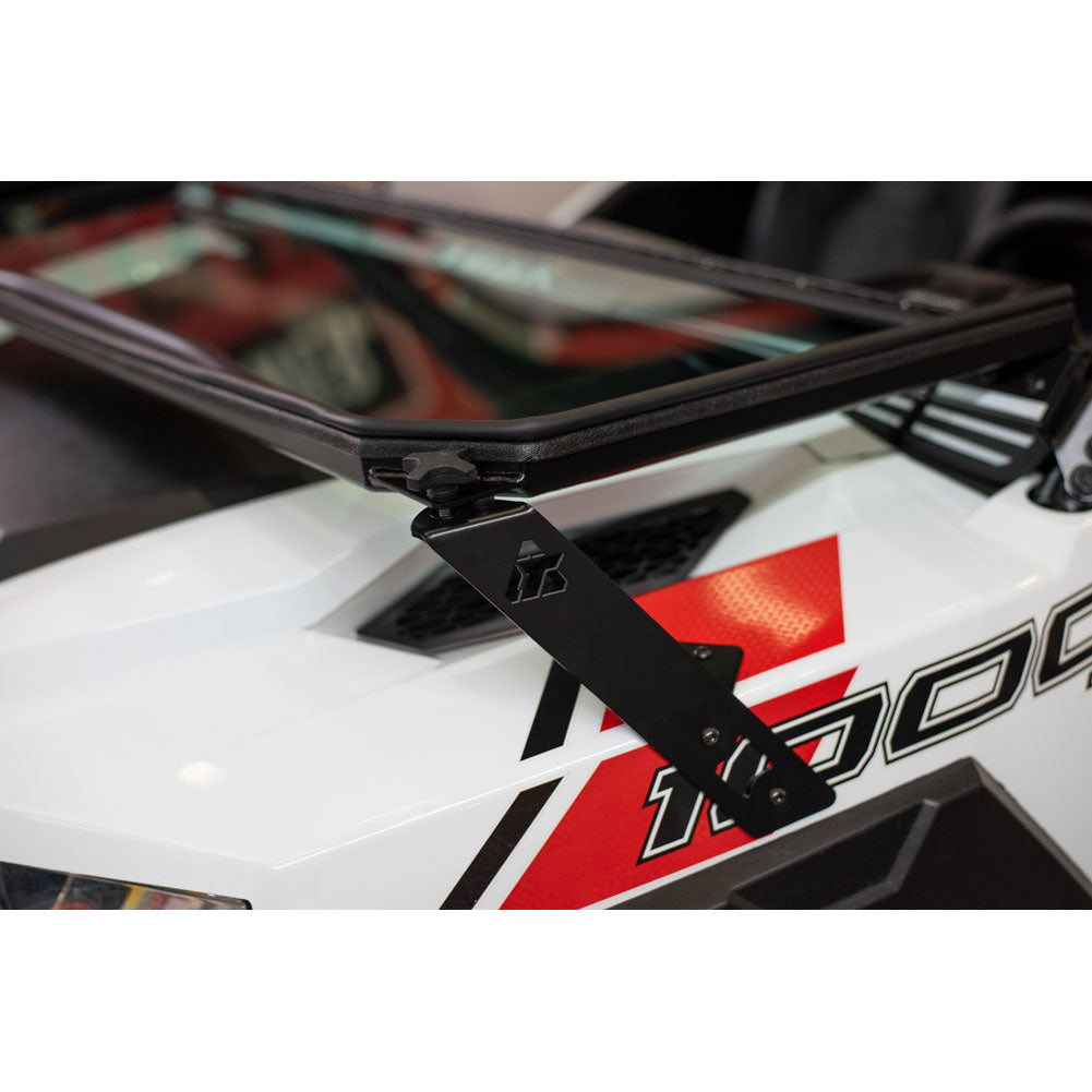 Tusk 1904590022 UTV Folding Glass Windshield with Windshield Wiper