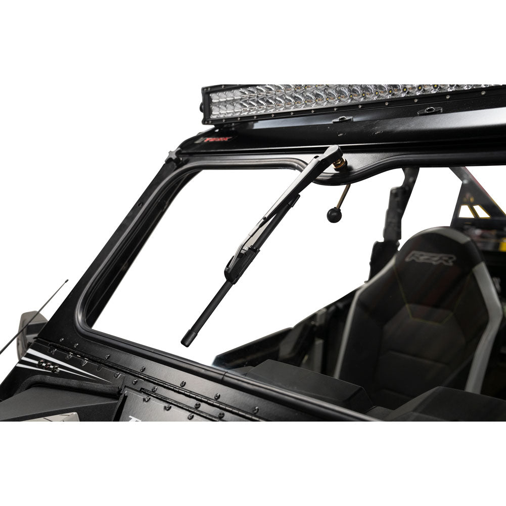 Tusk 1904590030 UTV Folding Glass Windshield with Windshield Wiper