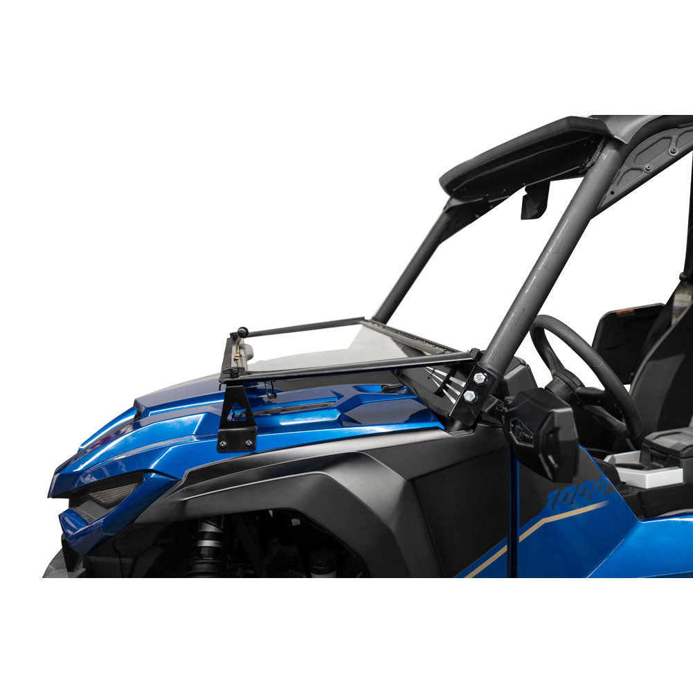 Tusk 1904590031 UTV Folding Glass Windshield with Windshield Wiper
