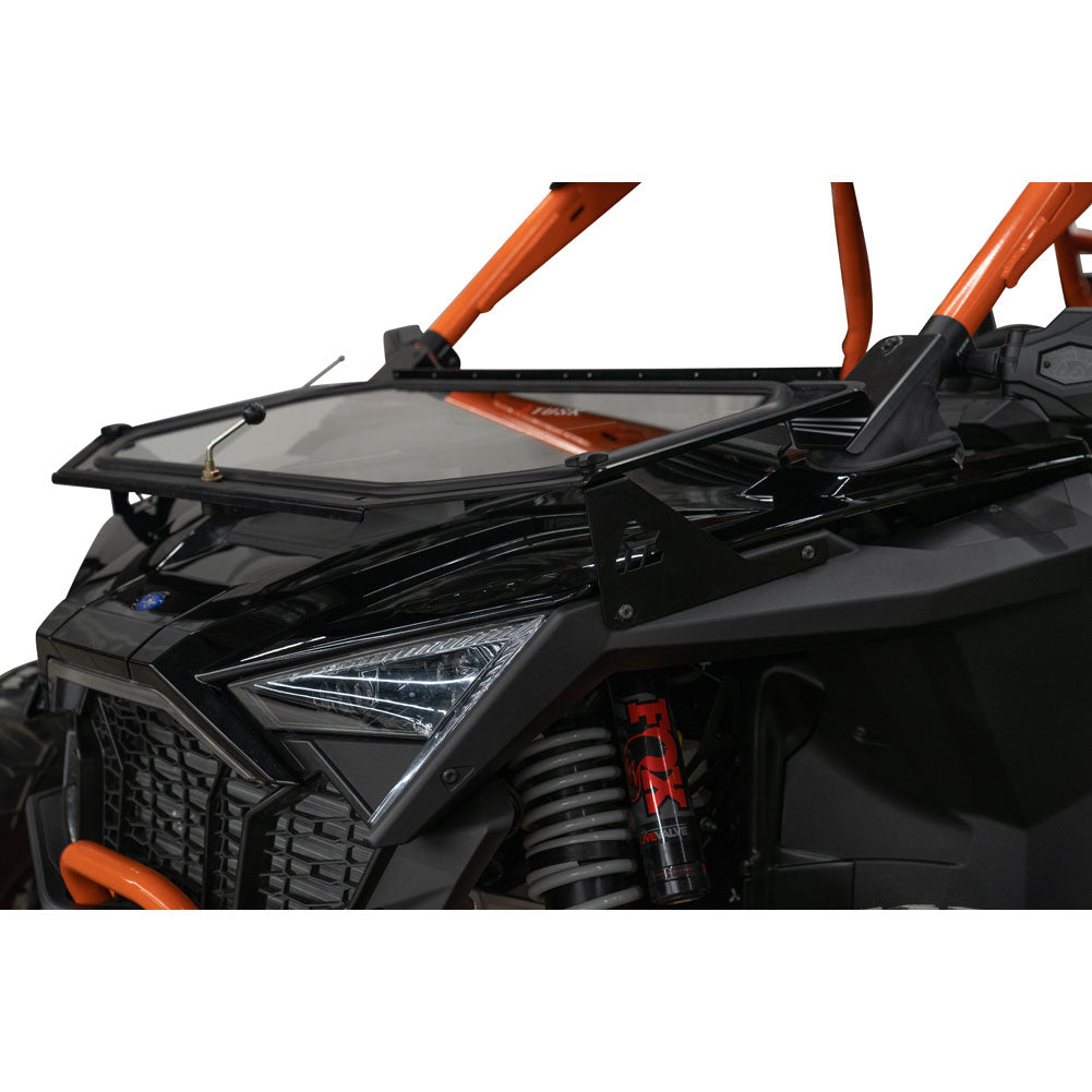 Tusk 1904590033 UTV Folding Glass Windshield with Windshield Wiper