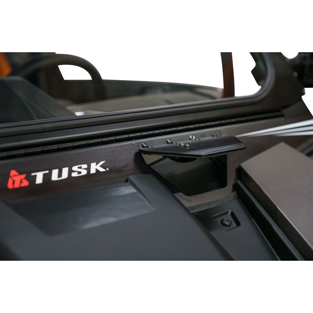 Tusk 1904590034 UTV Folding Glass Windshield with Windshield Wiper