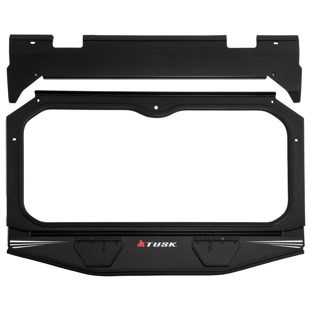 Tusk 1904590034 UTV Folding Glass Windshield with Windshield Wiper