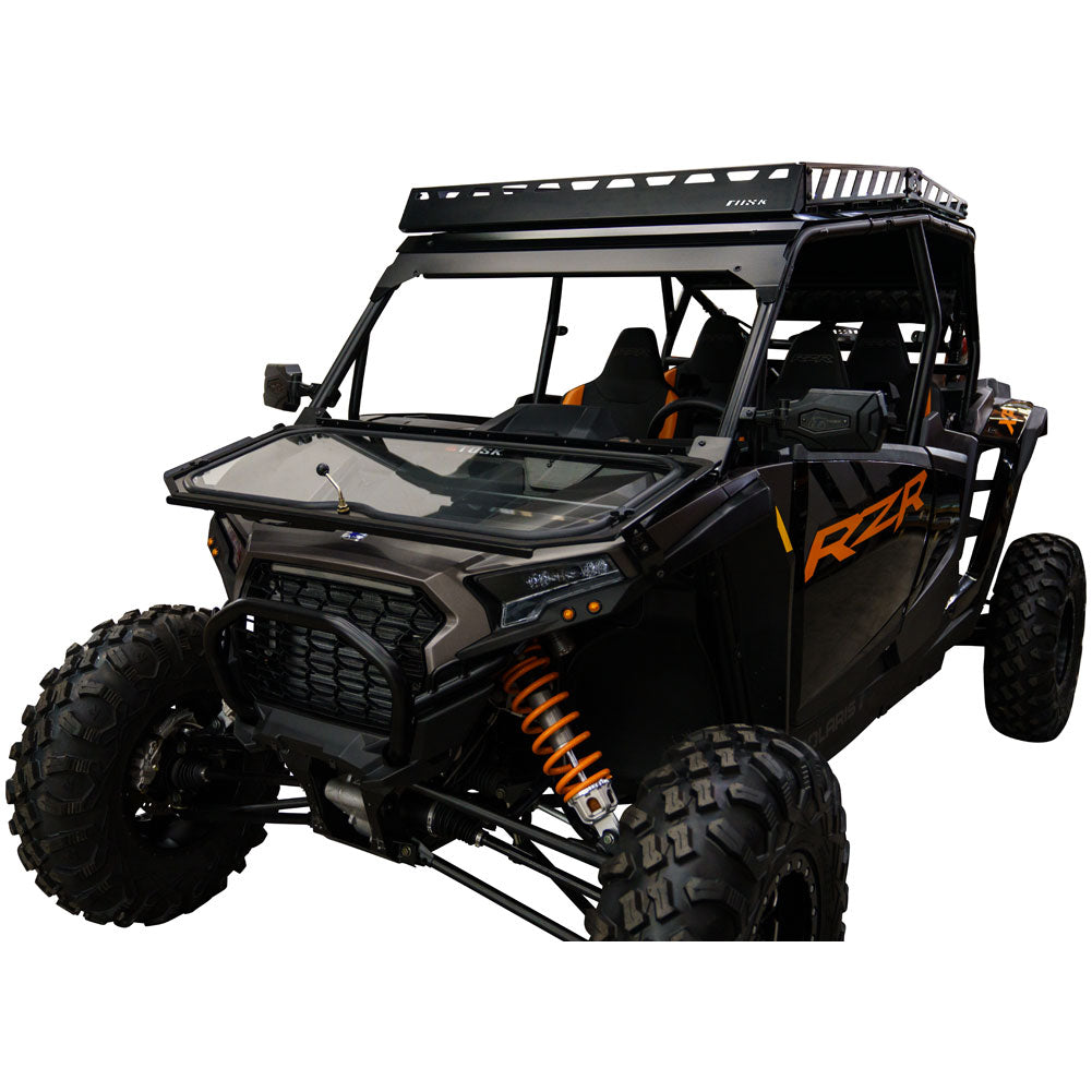 Tusk 1904590034 UTV Folding Glass Windshield with Windshield Wiper
