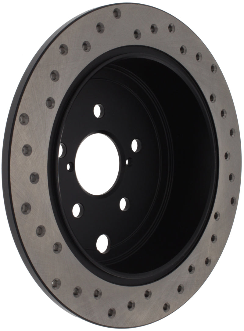 Stoptech 128.47029R 08-10 WRX Drilled Right Rear Rotor
