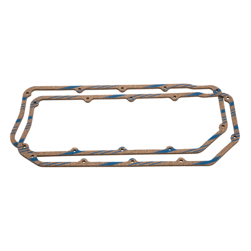 Edelbrock 7589 Gaskets Valve Covers fits Chrysler 426-572 Hemi Gen II Blue Stripe Cork/Rubber Set