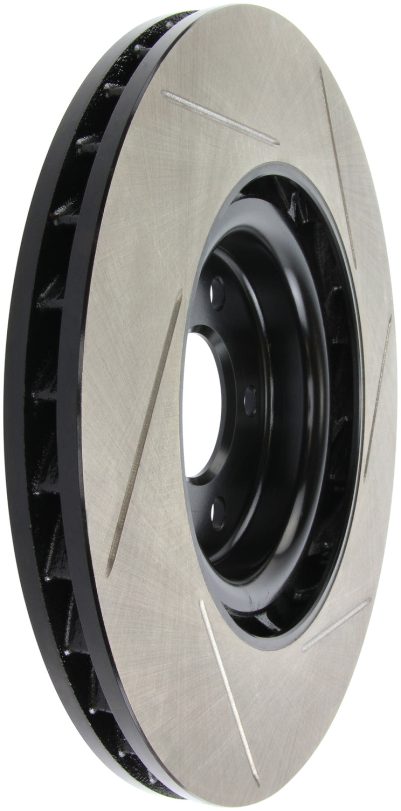 Stoptech 126.33124SR Power Slot 10-6/11 fits Audi S4 / 08-11 S5 Front Right Slotted Rotor