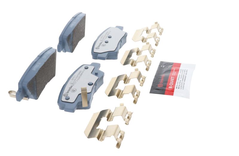 Brembo OE P30067E 17-21 fits Hyundai Ioniq Brake Pad - Rear
