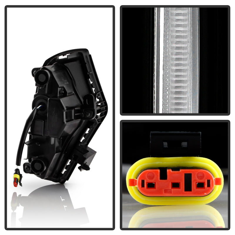 Spyder 19-21 Toyota RAV4 OEM Full LED Fog Light w/ Switch - Clear (FL-TRAV419-LED-C)