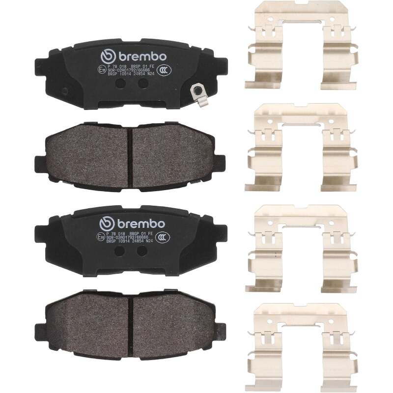 Brembo OE P78018 13 20 fits Subaru BRZ/14-18 Forester/10-14 Outback/22-24 Toyota