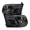 Spyder 5081742 fits Dodge 09-12 Ram Projector Headlights Light Bar DRL Smoke PR