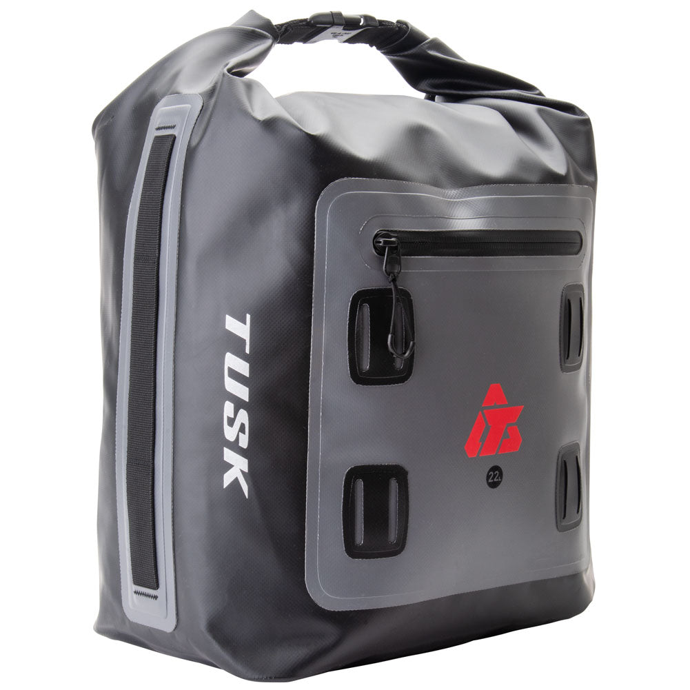 Tusk 1922740001 Dry Duffel Bag Small (22 Liters) Black/Grey