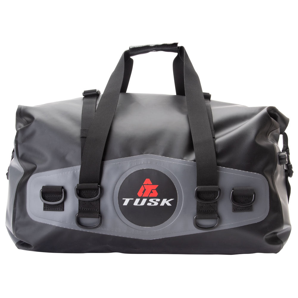 Tusk 1922740002 Dry Duffel Bag Medium (33 Liters) Top Load Black/Grey