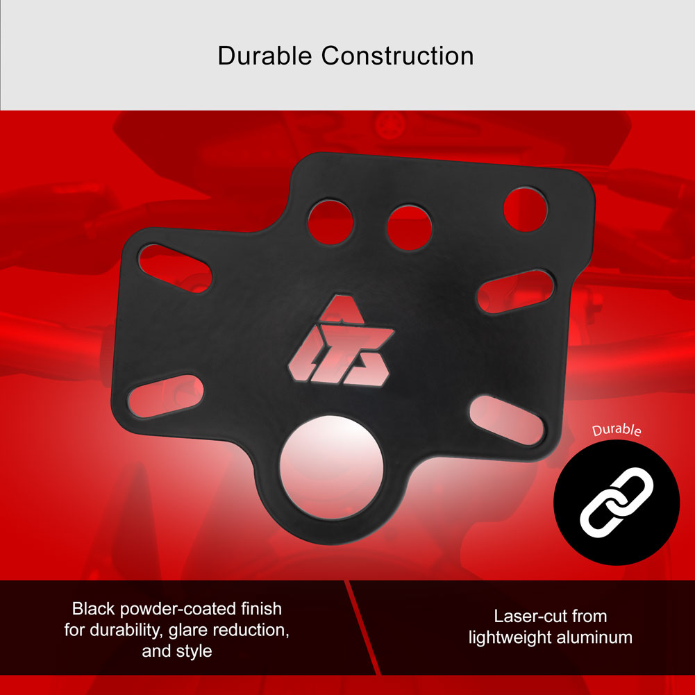 Tusk 1925100017 Accessory Dash Panel  Black Powder Coated