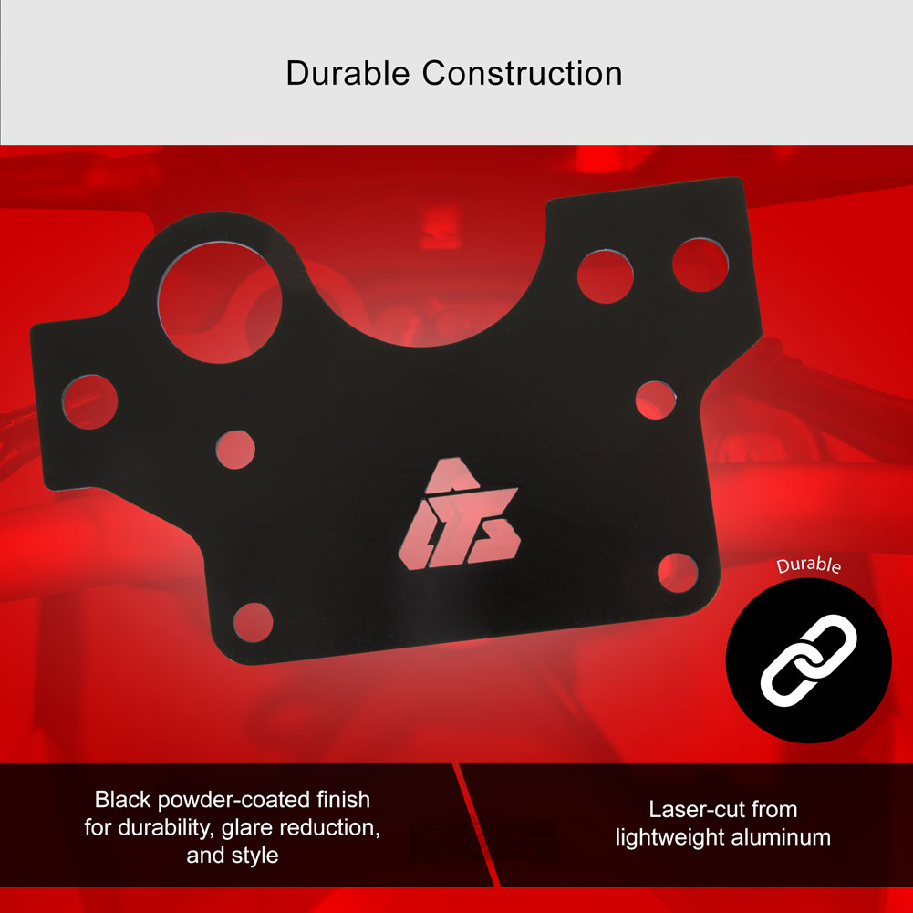Tusk 1925100019 Accessory Dash Panel  Black Powder Coated