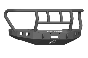 Road Armor 617F2B 17-20 fits Ford F-250 Stealth Front Winch Bumper w/fits Titan II Standard Flare - Tex Blk