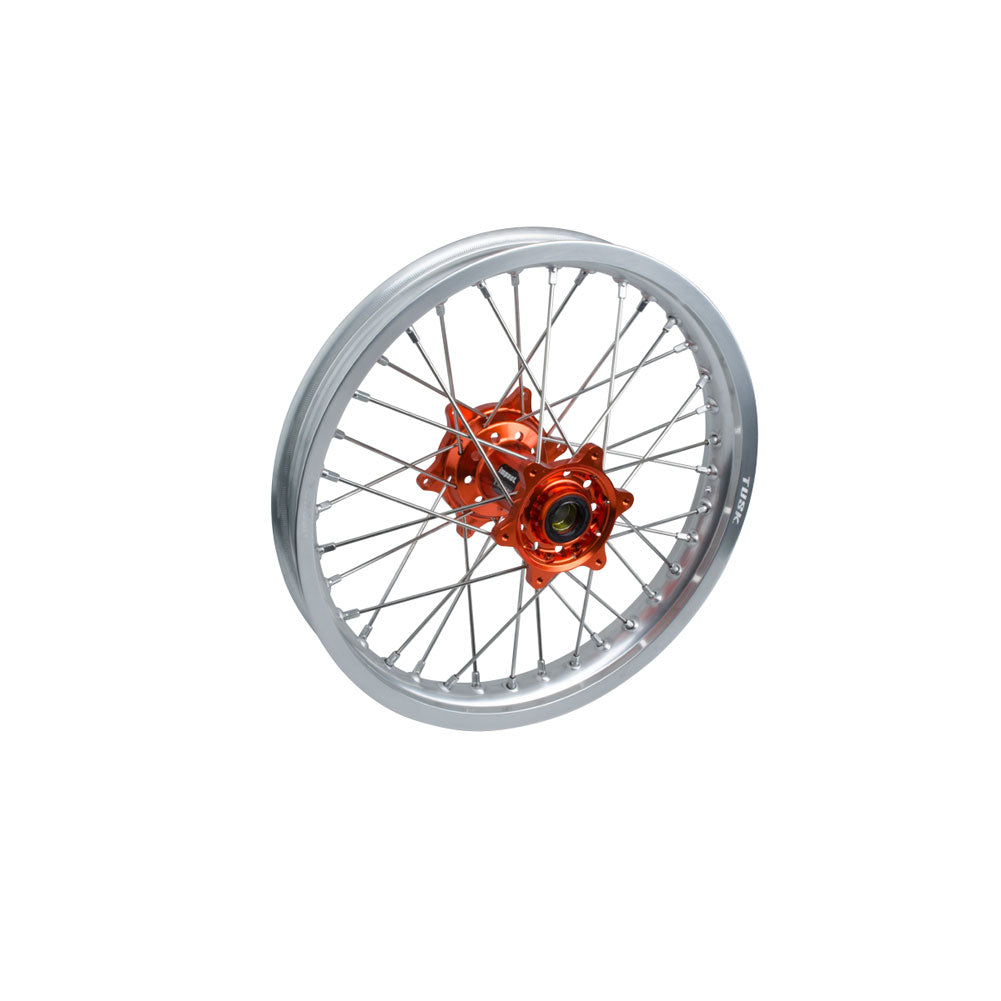 Tusk 1931330137 Impact Complete Rear Wheel Package 18x2.15 Silver Rim