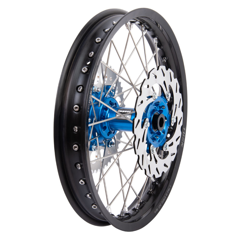 Tusk 1934950276 Impact Complete Front Rear Wheel Package 1.60x21 2.15x19