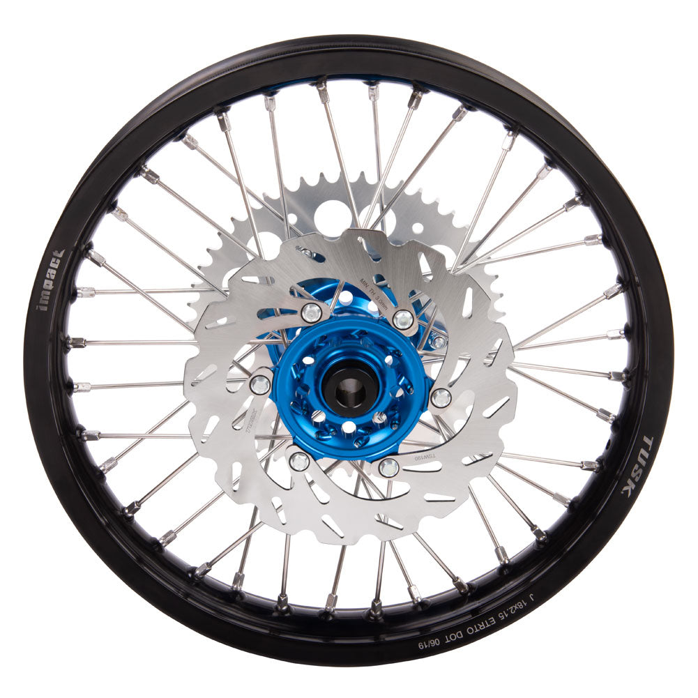Tusk 1934950276 Impact Complete Front Rear Wheel Package 1.60x21 2.15x19