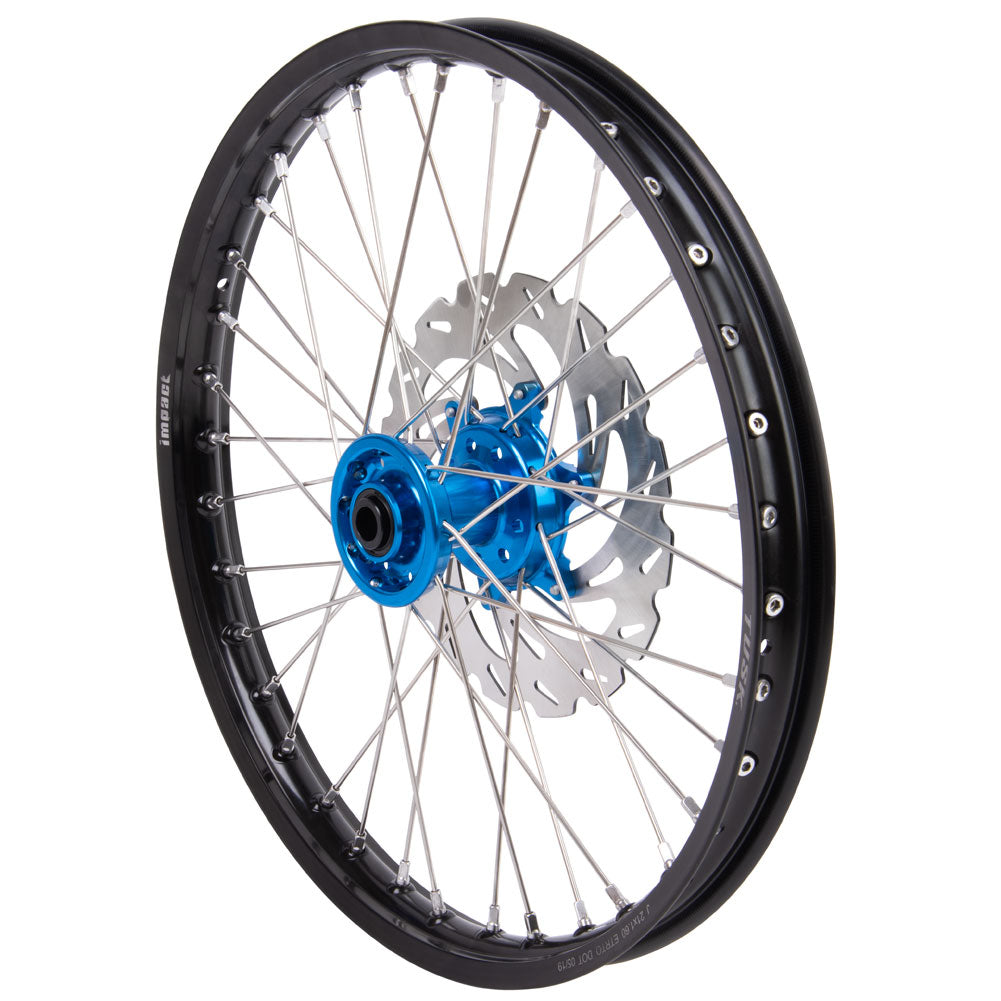 Tusk 1934950285 Impact Complete Front Rear Wheel Package 1.60x14 1.60x12