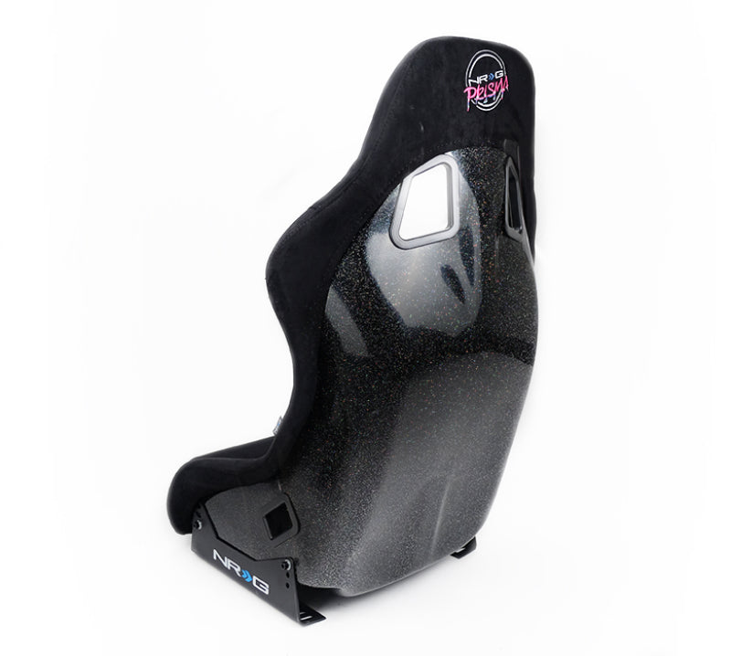NRG FRP-303BK-PRISMA FRP Bucket Seat Prisma Edition w/ Pearlized Back (Medium)