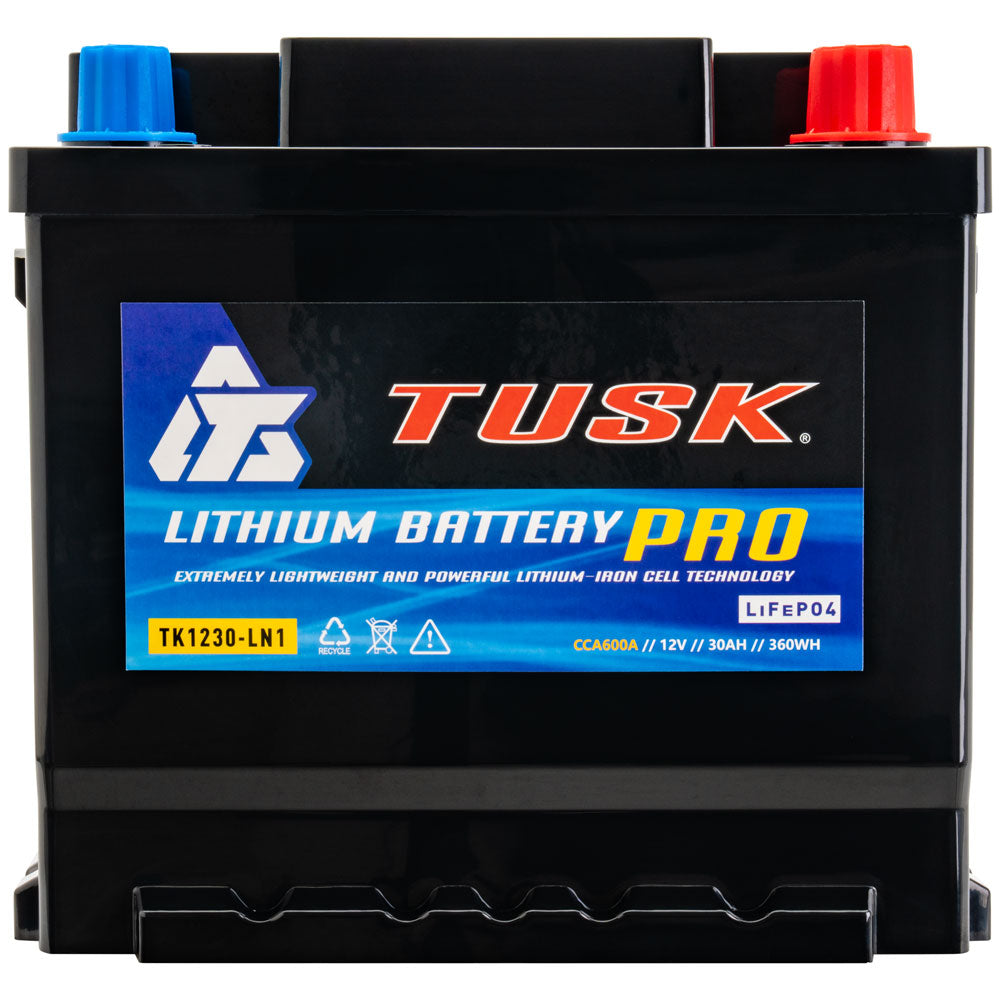 Tusk 1936090007 Lithium Pro Battery TK1230-LN1