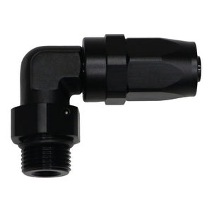 DeatschWerks 6-02-0828-B 8AN ORB Female Swivel 90-Degree Hose End CPE - Anodize