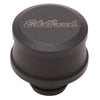 Edelbrock 42133 Billet Aluminum Breather w/ Black Powder Coat Finish