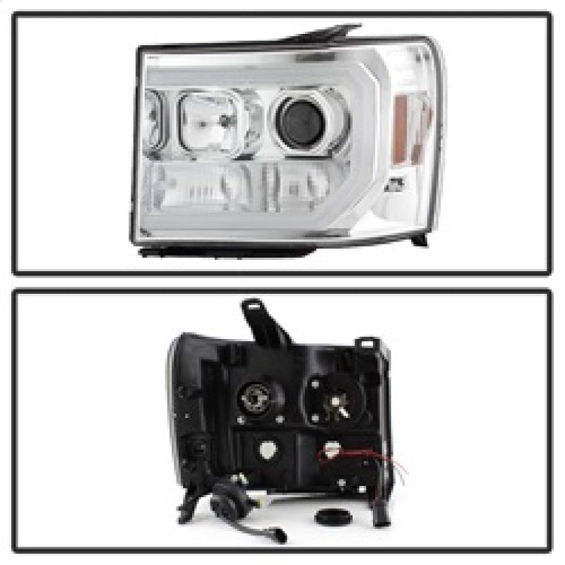 Spyder 5083647 fits GMC 07-13 Sierra 1500/2500/3500 V2 Projector Headlights - C