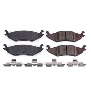 PowerStop 17 fits Ford E-150 Rear Z17 Evolution Ceramic Brake Pads w/Hardware