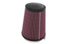 K&N Engineering RU-5149 K&N Universal 4in Flange x 5-3/8in Base x 4in Height High flow Air Filter