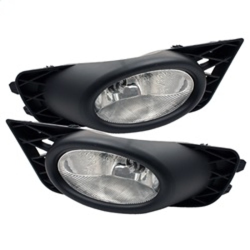 Spyder 5020697 fits Honda 09-11 Civic 4Dr OEM Fog Lights W/Switch- Clear FL-CL-