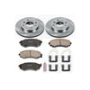 PowerStop KOE1087 fits Hyundai 98-01 Elantra Front Autospecialty Brake Kit