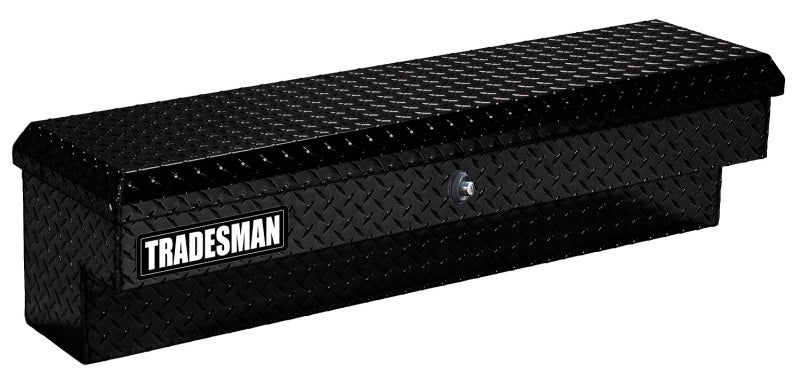 Tradesman 79772PB Aluminum Side Bin Truck Tool Box w/Push Button (70in.) - Black