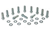 Moroso 38420 fits Chevrolet Big Block Intake Manifold Bolt Kit - (12) 3/8in-16 x 1.25in & (4) 3/8in-16 x 1.75in