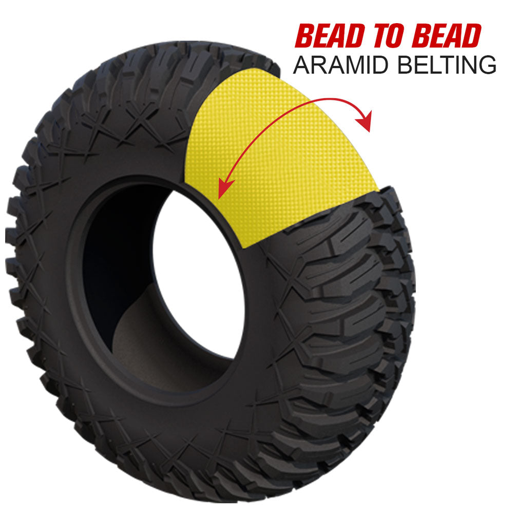 Tusk 1963540001 Aramid Terrabite® 10 Ply Tire 30x10-14