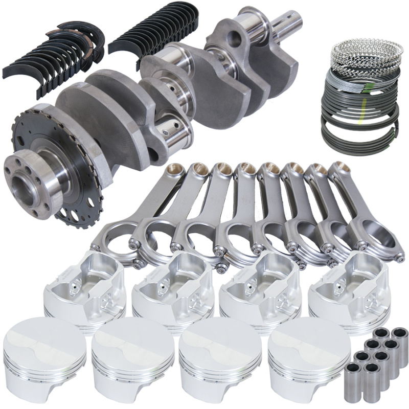 Eagle 128464125 fits Chevy LS7 4.000in Crank 24 Tth Reluctor 6.125in H-Beam 4.125in Pistons Rotating Assembly