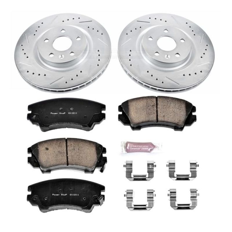 PowerStop K5948 fits Chevrolet 11-17 Caprice Front Z23 Evolution Sport Brake Kit