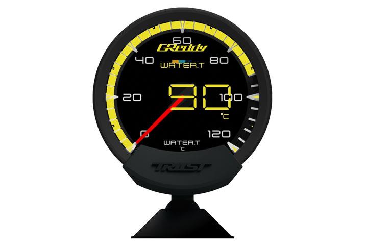 GReddy 16001741 Sirius Unify Water Temperature Gauge Set (Sirius Meter w/Water T