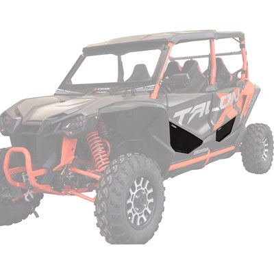 Tusk 1967880007 Aluminum Lower Door Inserts Black